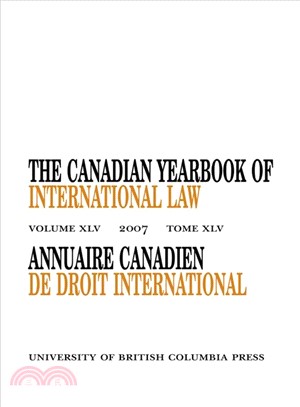 The Canadian Yearbook of International Law / Annuaire Canadien de Droit international