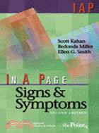 In a Page Signs & Symptoms