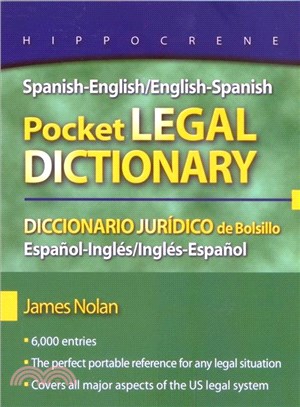 Spanish-English/English-Spanish Pocket Legal Dictionary