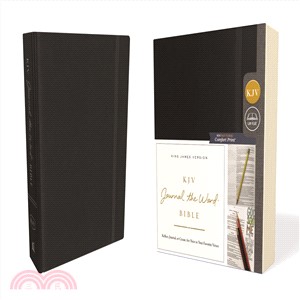 Holy Bible ― King James Version, Black, Journal the Word Bible, Red Letter Edition, Comfort Print; Reflect, Journal, or Create Art Next to Your Favorite Verses