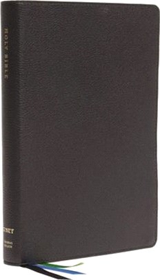 Holy Bible ― New English Translation Bible, Black, Thinline, Leathersoft, Comfort Print