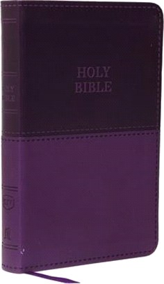 Holy Bible ― KJV, Purple, Value Thinline Compact, Red Letter Comfort Print