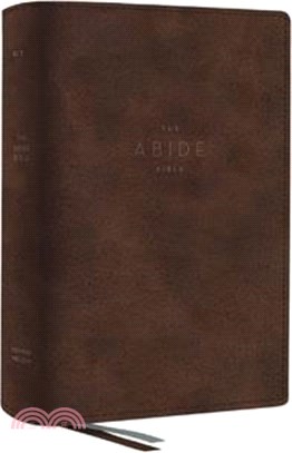 Holy Bible ― New English Translation, Abide Bible, Brown, Leathersoft, Comfort Print