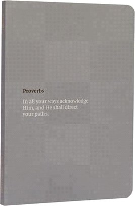 Holy Bible ― New King James Version, Scripture Journal - Proverbs, Gray
