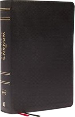 The Nkjv, Woman's Study Bible, Genuine Leather, Black, Red Letter, Full-Color Edition, Thumb Indexed: Receiving God's Truth for Balance, Hope, and Tra