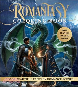 Romantasy Coloring Book: Color Beautiful Fantasy Romance Scenes