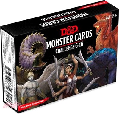 Dungeons & Dragons Spellbook Cards - Monsters 6-16 - D&d Accessory