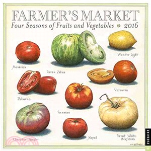 Farmer's Market 2016 Calendar ― Four Seasons of Fruits and Vegetables