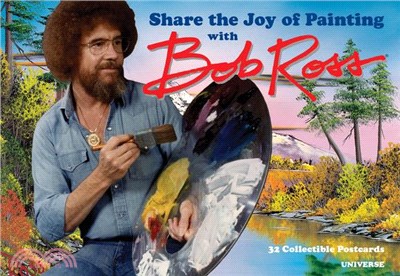 Share the Joy of Painting with Bob Ross: 32 Postcards
