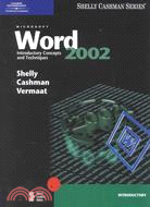Microsoft Word 2002: Introductory Concepts and Techniques