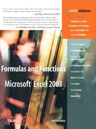 Formulas and Functions With Microsoft Excel 2003