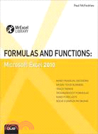 Formulas and Functions ─ Microsoft Excel 2010