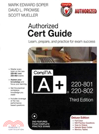 CompTIA A+ 220-801 and 220-802 Authorized Cert Guide, Deluxe Edition + Simulator Library