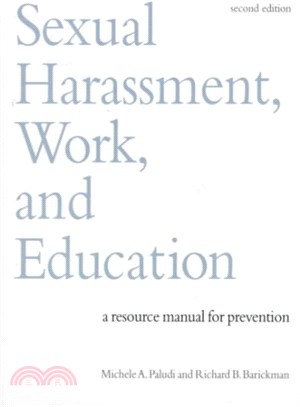 Sexual Harassment, Work, and Education ― A Resource Manual for Prevention
