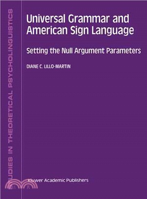 Universal Grammar and American Sign Language ― Setting the Null Argument Parameters