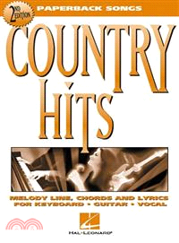 Country Hits ─ Melody Line, Chords and Lyrics for Keyboard, Guitar Vocal