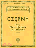 Thirty New Studies in Technics Opus 849 ─ Piano Technique