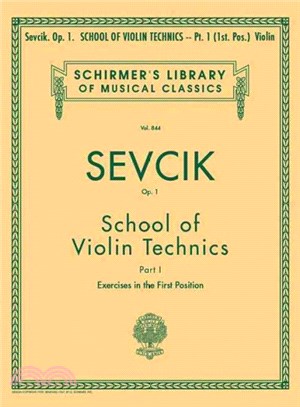 School of Violin Technics, Op. 1 - Book 1 ─ Violin Method Book 1, Exercises in First Position