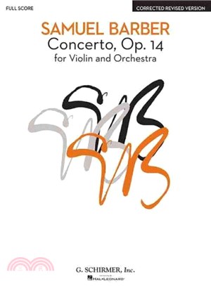 Concerto, Op. 14 ─ Study Score