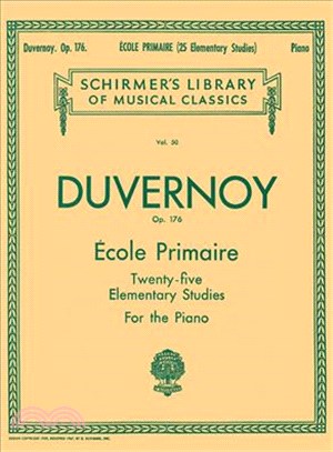 Ecole Primaire 25 Elementary Studies, Op. 176 ─ Piano Solo