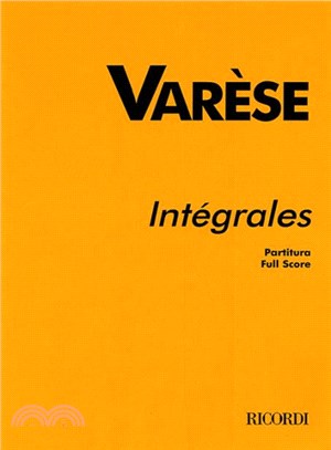 Integrales ─ For 11 Wind Instruments And Percussion