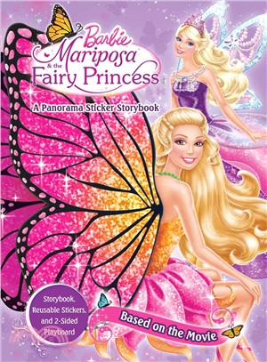 Barbie Mariposa & the Fairy Princess ─ A Panorama Sticker Storybook