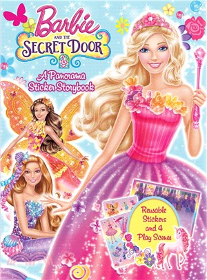 Barbie and the Secret Door ― A Panorama Sticker Storybook