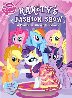 Rarity's Fashion Show ─ A Panorama Sticker Storybook