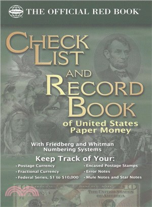 The Official Red Book Check List and Record Book of United States Paper Money