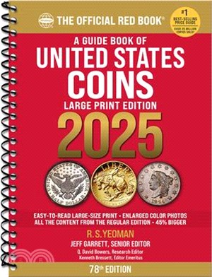 A Guide Book of United States Coins 2025 Redbook Large Print