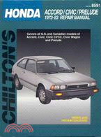 Chilton's Honda Accord/Civic/Prelude 1973-83 Repair Manual