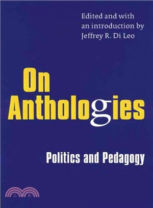 On Anthologies ― Politics and Pedagogy