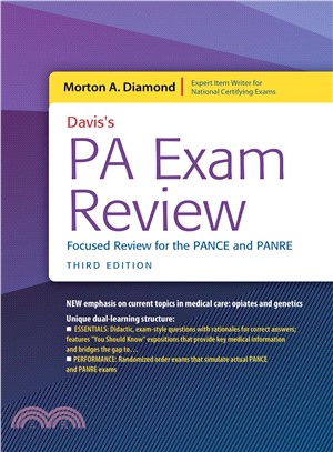 Davis's Pa Exam Review ― Focused Review for the Pance and Panre