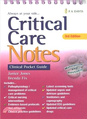 Critical Care Notes ― Clinical Pocket Guide