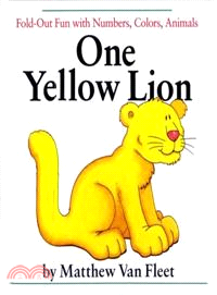 One Yellow Lion ─ Fold-Out Fun With Numbers, Colors, Animals