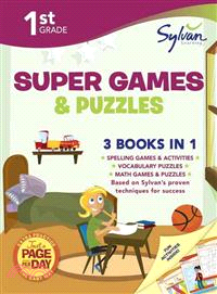 Sylvan First Grade Super Games & Puzzles