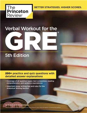 Princeton Review Verbal Workout for the GRE