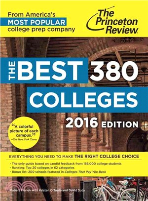 The Best 380 Colleges, 2016