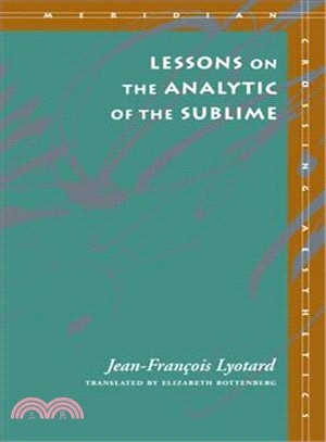 Lessons on the Analytic of the Sublime ― Kant's Critique of Judgment, Sections 23-29