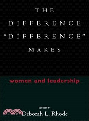 The Difference "Difference" Makes ─ Women and Leadership