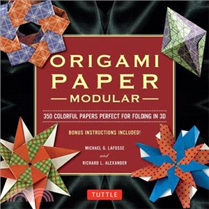 Modular Origami Paper Pack ─ 350 Colorful Papers Perfect for Folding in 3D