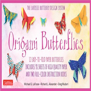 Origami Butterflies Kit ─ The Lafosse Butterfly Design System - Kit Includes 12 Projects, 98 Origami Papers; Great for Both Kids and Adults