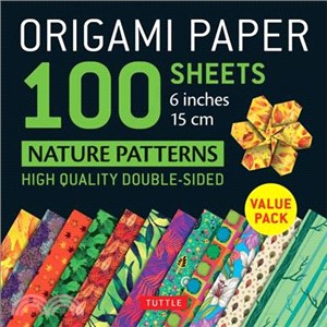 Origami Paper 100 Sheets Nature Patterns 6 Inch - 15cm ― Tuttle Origami Paper - High-quality Origami Sheets Printed With 8 Different Designs; Instructions for 8 Projects Included