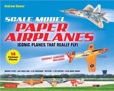 Scale Model Paper Airplanes Kit：Iconic Planes That Really Fly! Slingshot Launcher Included! - Just Pop-out and Assemble (14 Famous Pop-out Airplanes)