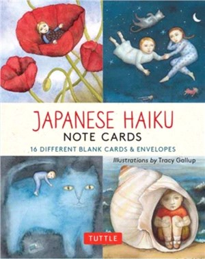 Japanese Haiku Note Cards：16 Different Blank Cards & Envelopes