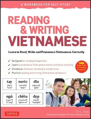 Reading & Writing Vietnamese: A Workbook for Self-Study: Learn to Read, Write and Pronounce Vietnamese Correctly (Online Audio & Printable Flash Cards