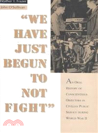 "We Have Just Begun to Not Fight"