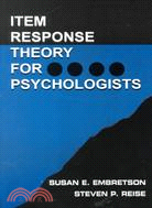 Item Response Theory for Psychologists