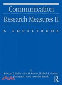 Communication Research Measures II ─ A Sourcebook