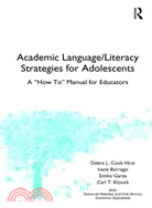 Academic Language/Literacy Strategies ─ A "How To" Manual for Educators
